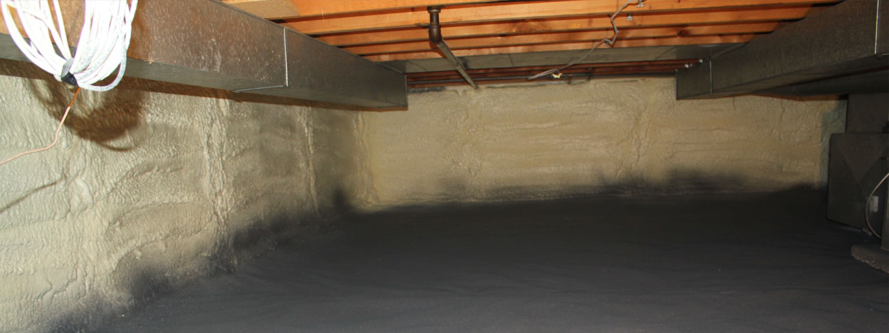 Billings spray foam insulation for crawl spaces